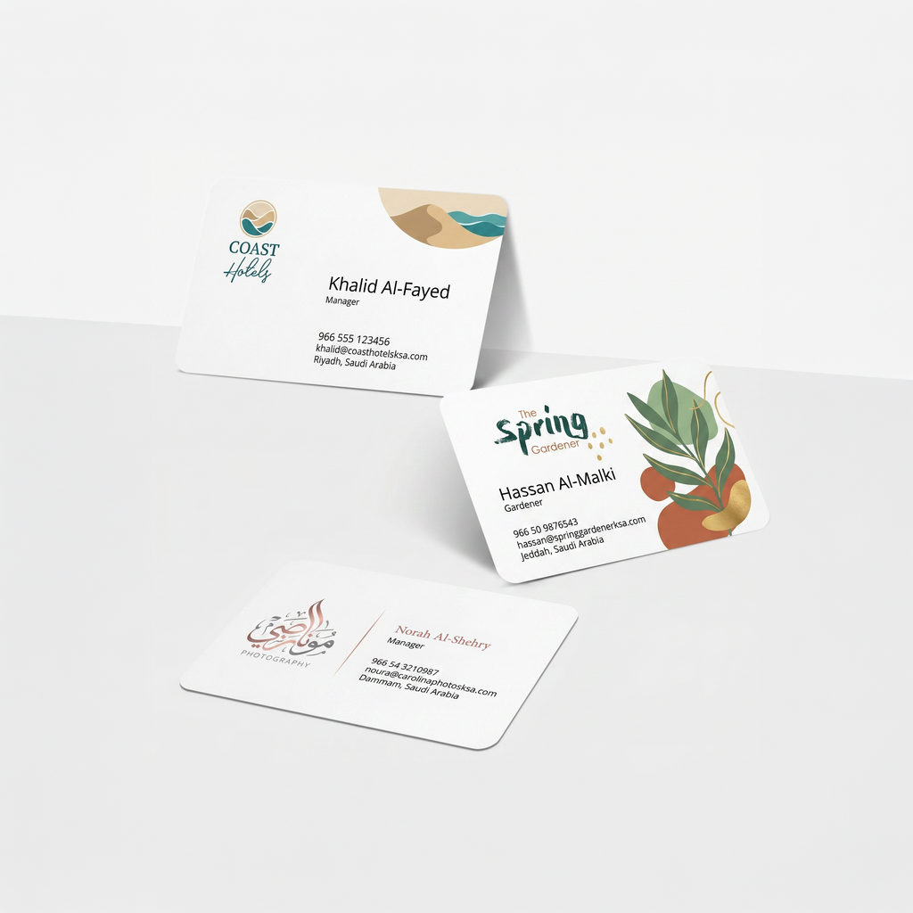 Custom Shape Business Cards