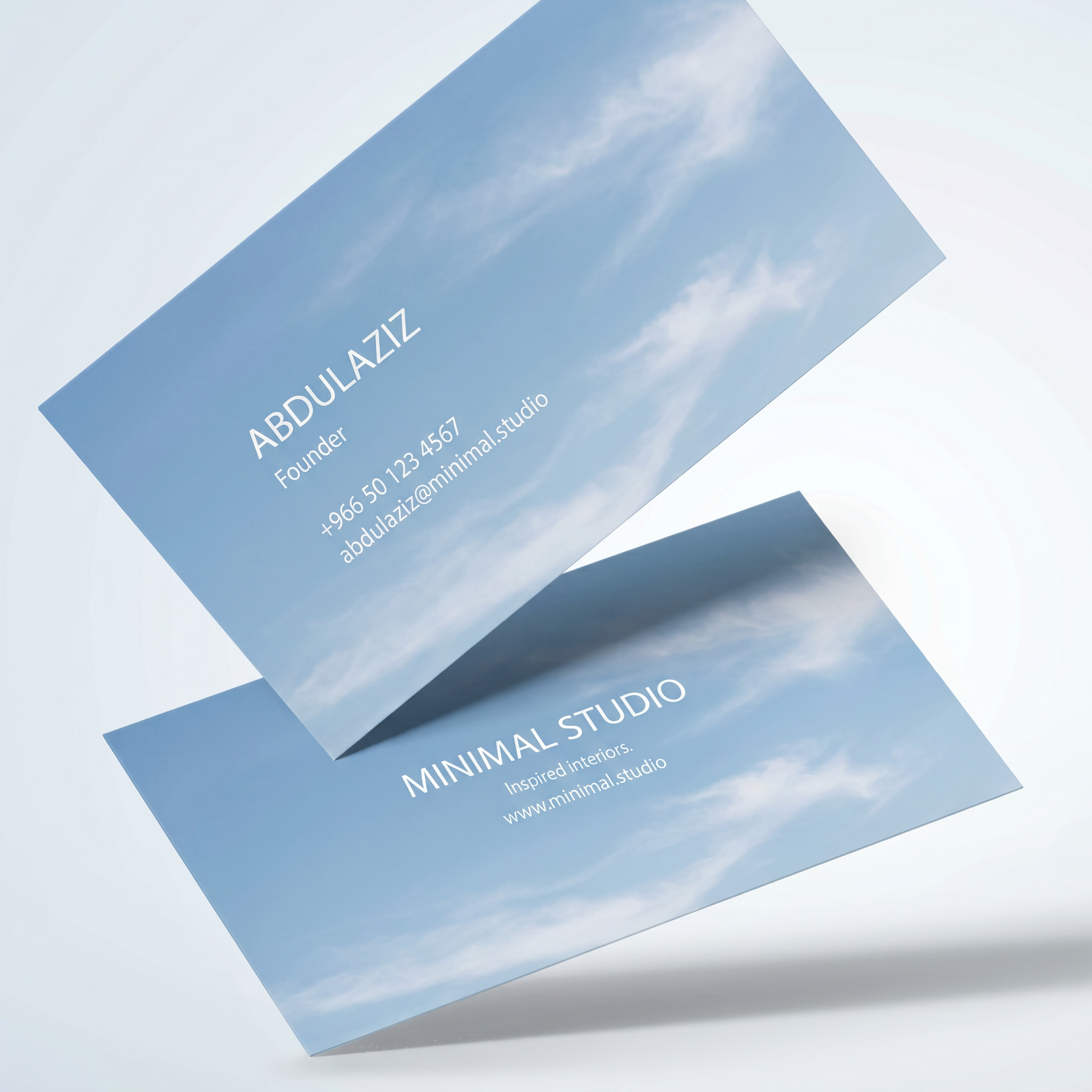 Standard Business Cards